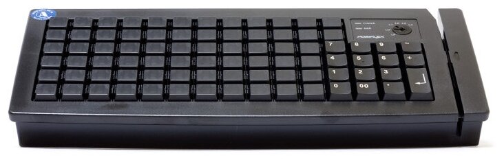 POS клавиатура Posiflex KB-6600U (с карт-ридером), черный POS клавиатура Posiflex KB-6600U (с карт-ридером), черный