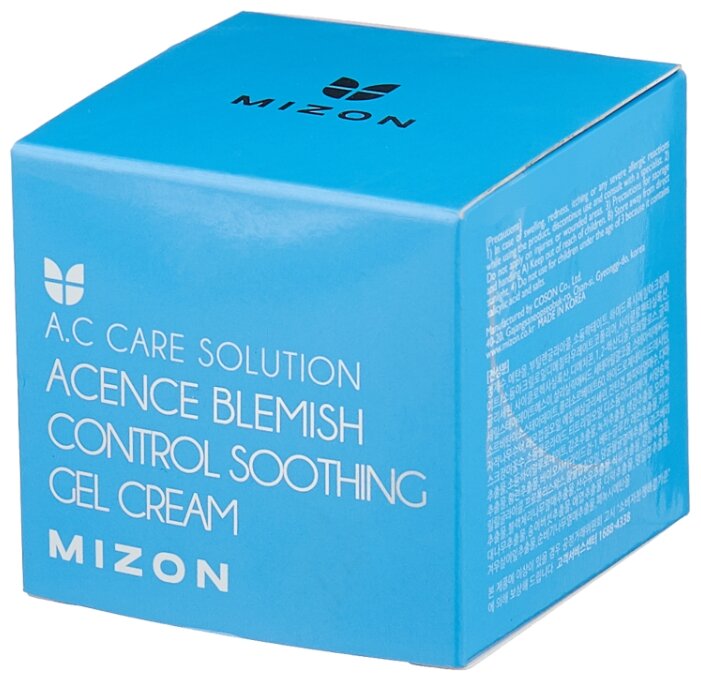 Mizon good bye blemish soothing gel cream. Mizon Acence Gel Cream. Крем для лица Mizon Acence Blemish Control. Acence Blemish Control Soothing Gel Cream. Крем-гель для проблемной кожи Mizon Acence Blemish Control Soothing Gel Cream.