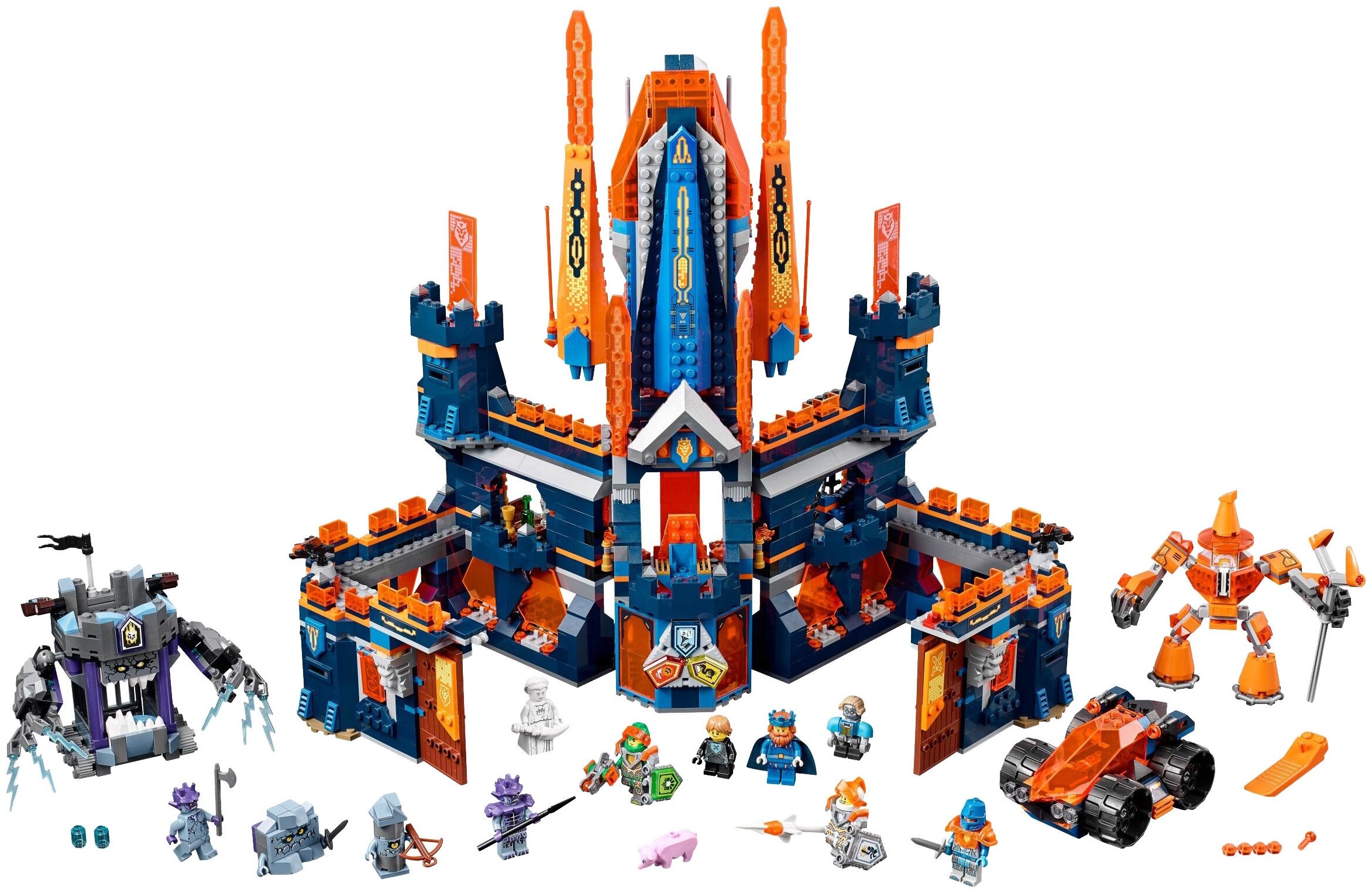 Nexo knights. LEGO Nexo Knights 70357. LEGO Nexo Knights 70357 Королевский замок Найтон. Лего Королевский замок Найтон 70357. Замок Найтон LEGO.