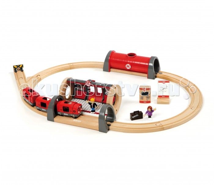 Brio Железная дорога Метро