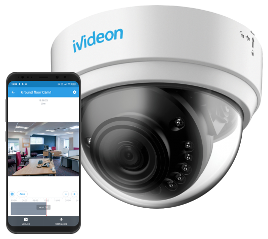 Умная Wi-Fi камера Ivideon Dome (i880922), цвет белый. Камеры инвидеон. Ivideon модели камер. Ivideon Dome.