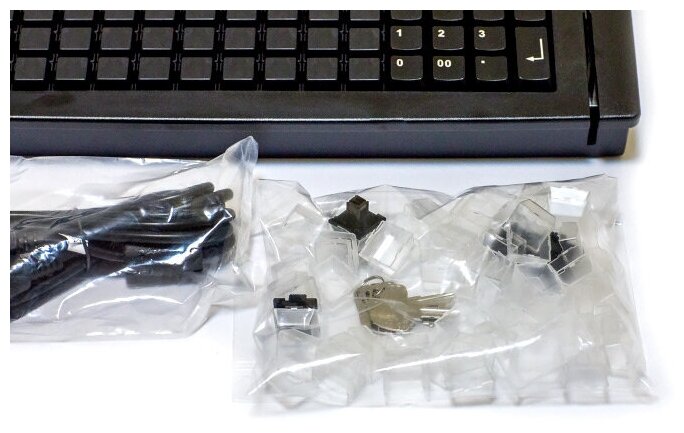 POS клавиатура Posiflex KB-6600U (с карт-ридером), черный POS клавиатура Posiflex KB-6600U (с карт-ридером), черный