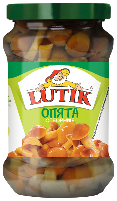 Опята Lutik маринованные отборные 314 мл Опята Lutik маринованные отборные 314 мл