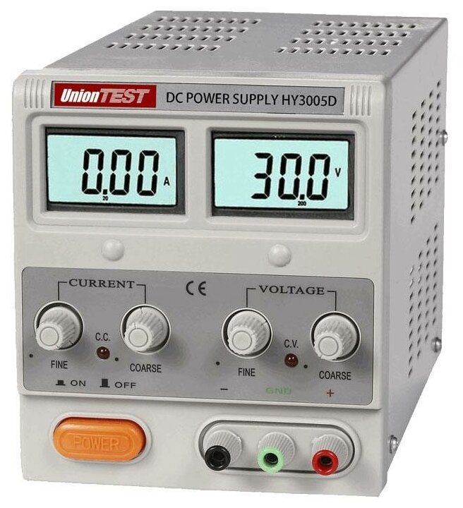 Лабораторный источник (блок) питания UnionTEST HY3005D Лабораторный источник (блок) питания UnionTEST HY3005D