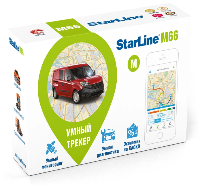Мониторинговый трекер StarLine M66-M ECO Мониторинговый трекер StarLine M66-M ECO