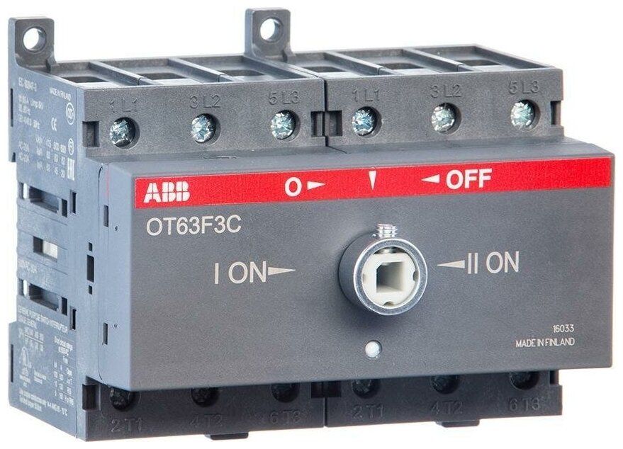 Abb ot63f3c схема подключения