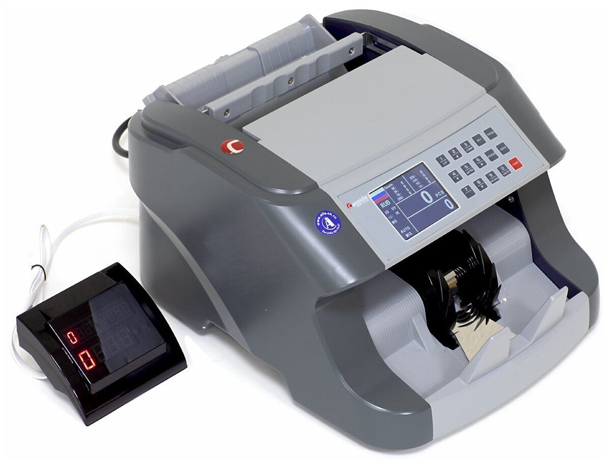 Счетчик банкнот Cassida 5550 Value, серый Счетчик банкнот Cassida 5550 Value, серый