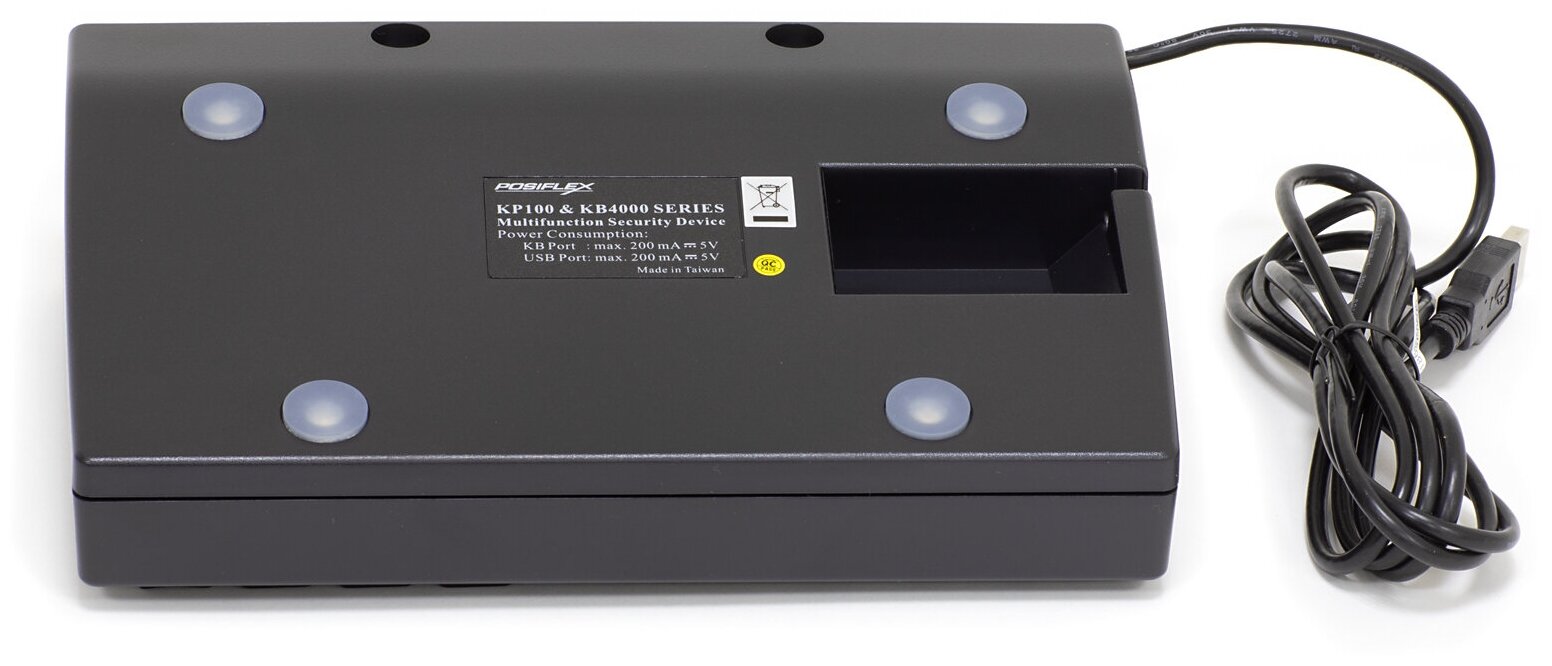 POS-клавиатура Posiflex KB-4000U-B-M3, черный POS-клавиатура Posiflex KB-4000U-B-M3, черный